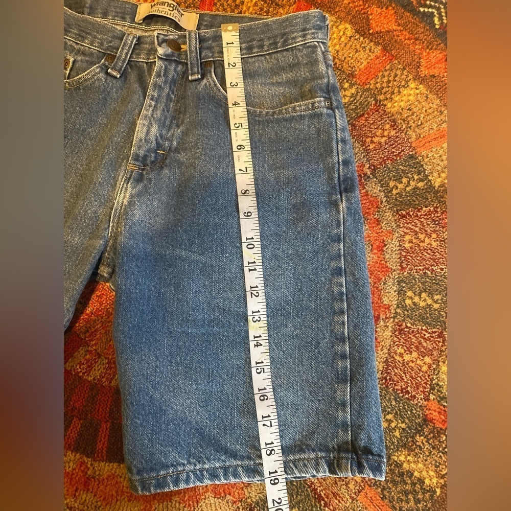 Wrangler Blue Denim Shorts - Picture 7 of 10